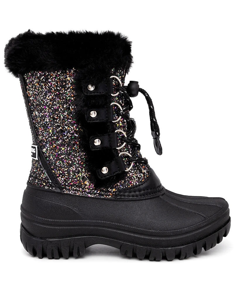 Little and Big Girls Idina Duck Lace Up Boots