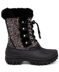 Little and Big Girls Idina Duck Lace Up Boots