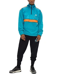 Boss by Hugo Men's x Miami Dolphins Nfl Zip-Neck Sweatshirt