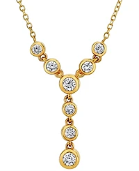 Sirena Energy Diamond Lariat Necklace (1/4 ct. t.w.) in 14k White or Yellow Gold