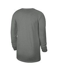 Men's and Women's Nike Heather Gray Utah Jazz 2023 Legend On-Court Practice long sleeve