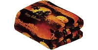 Kate Aurora Ultra Soft & Cozy Oversized Halloween Flying Witches Plush Throw Blanket Cover - 50 in. W x 60 in. L