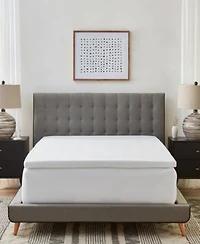 Prosleep 2 Gel Infused Memory Foam Mattress Topper With Circular Knit Covers