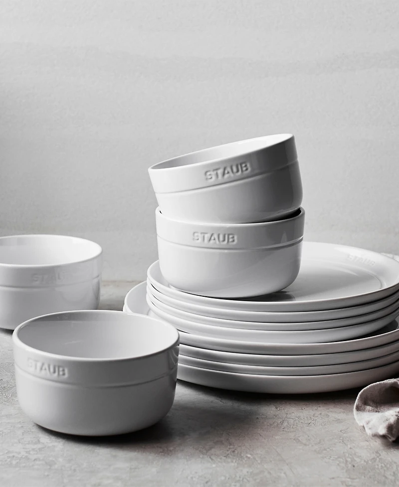 Staub 12 Pc. Dinnerware Set, Service for 4
