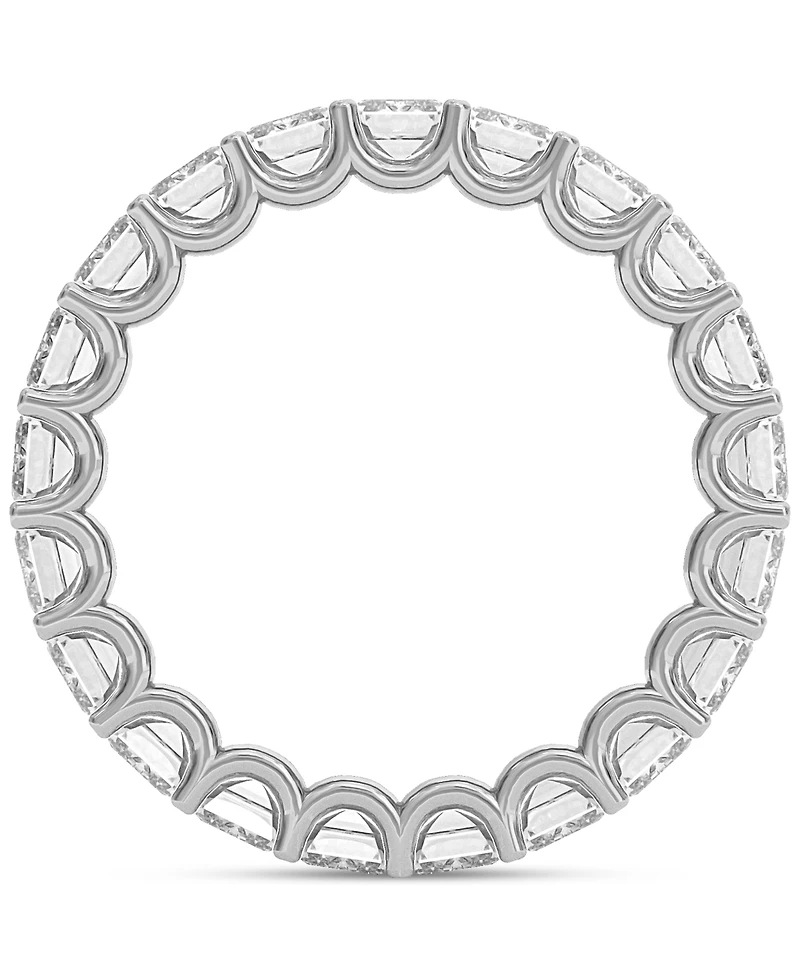 Diamond Emerald-Cut Eternity Band (5 ct. t.w.) Platinum or 14k Gold