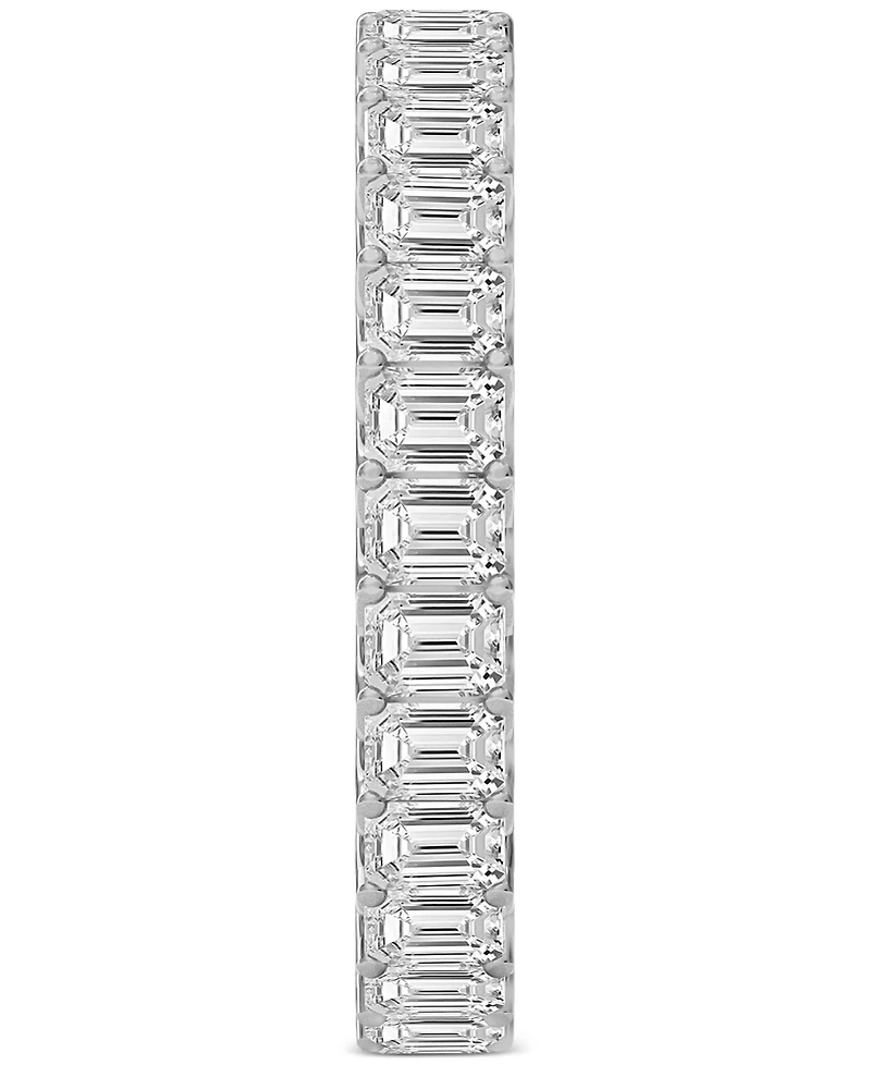 Diamond Emerald-Cut Eternity Band (2 ct. t.w.) Platinum or 14k Gold