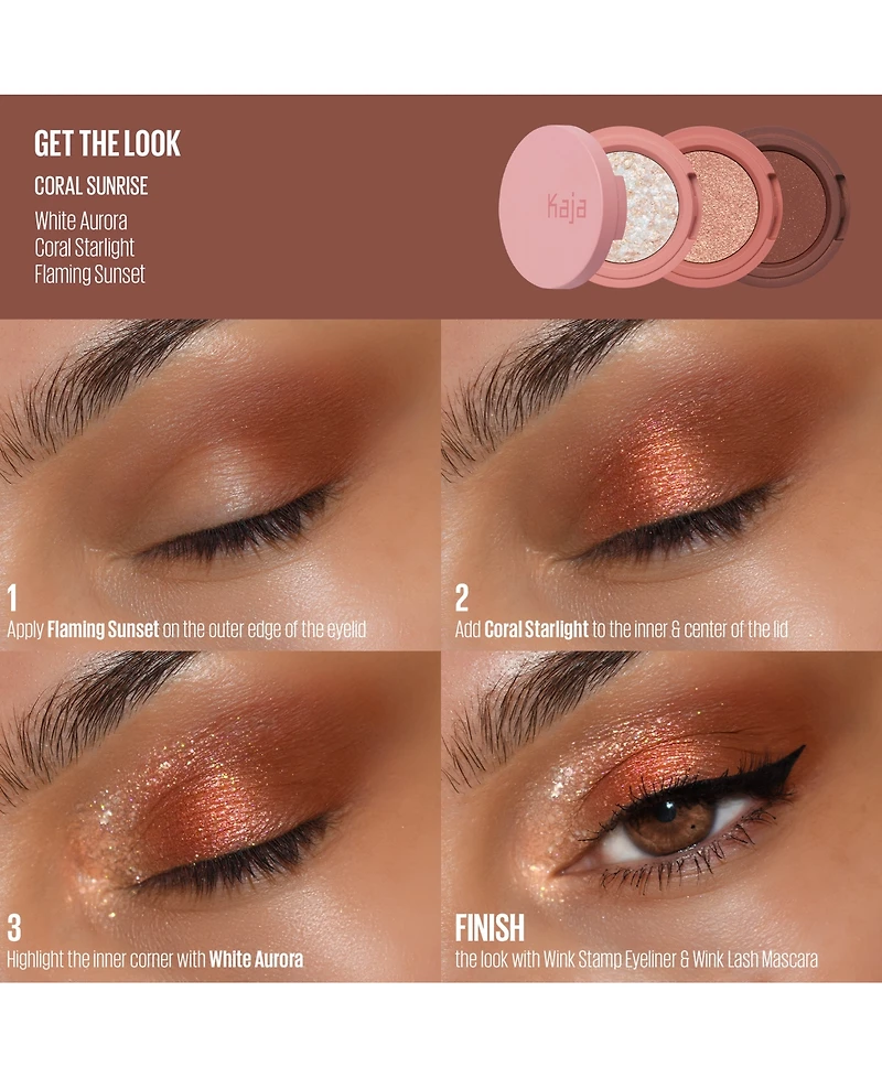 Kaja Eye Bento Bouncy Eyeshadow Trio