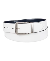 Tommy Bahama Men's Two-In-One Reversible Cushion Inlaid Casual Belt