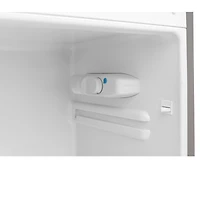 7.7 Cu.Ft. Top Mount Refrigerator - Stainless Steel