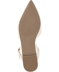 Journee Collection Women's Martine Strappy Pointed Toe Flats