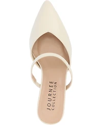 Journee Collection Women's Yvon Pointed Toe Slip On Pumps