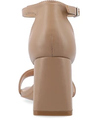 Journee Collection Women's Valenncia Ankle Strap Sandals
