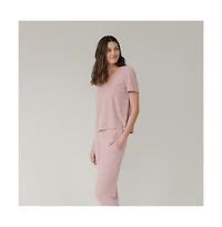 Cozy Earth Women's Modern Modal V-Neck Tee