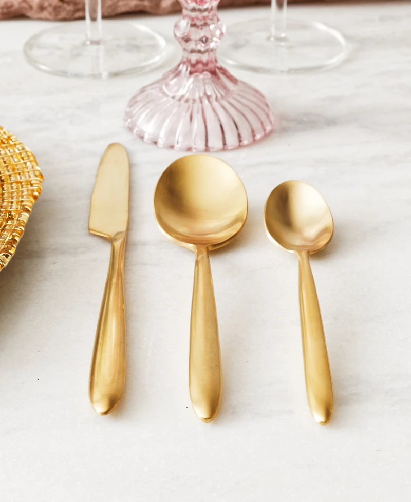 Fortessa Velo Brushed 20-Piece Place Setting