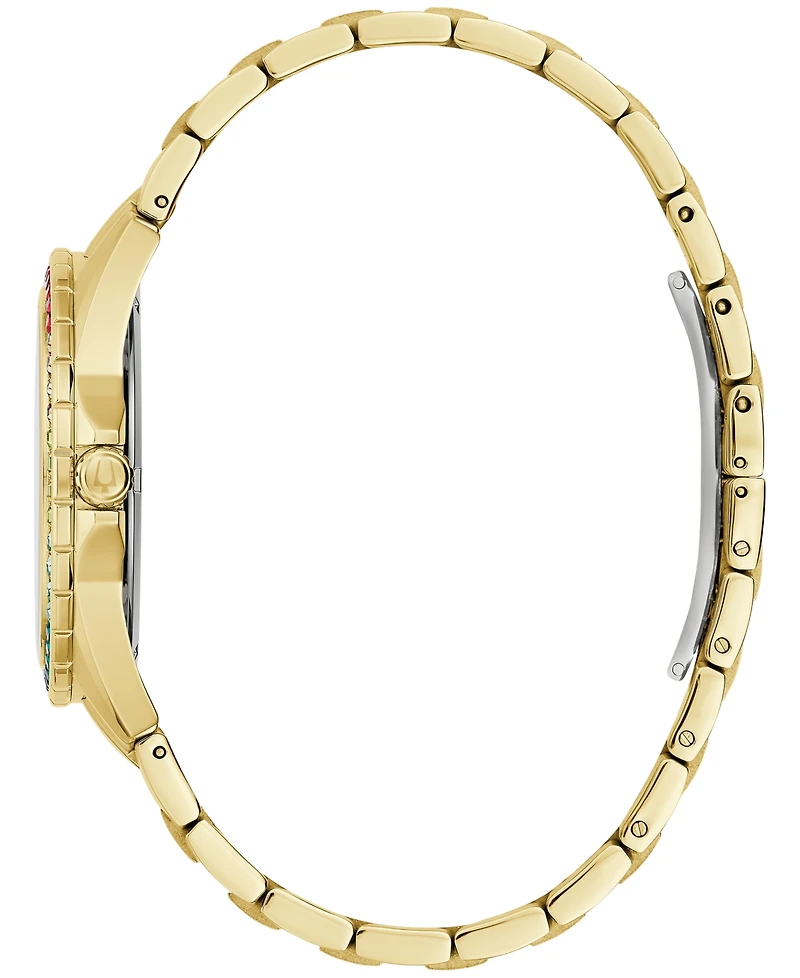 Bulova Men's Classic Phantom Gold-Tone Stainless Steel Bracelet Watch 40mm