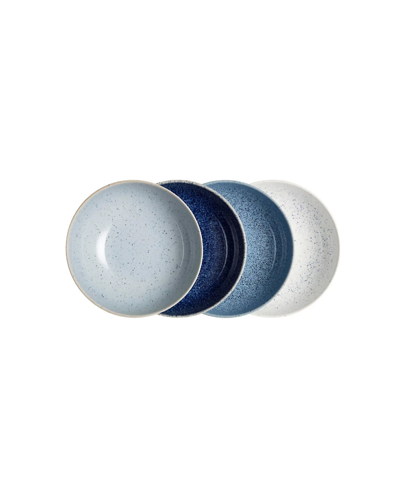 Denby Studio Blue 4-Pc. Rice Bowl Set