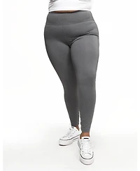 Adore Me Plus Haley Heathered Compression Activewear Legging