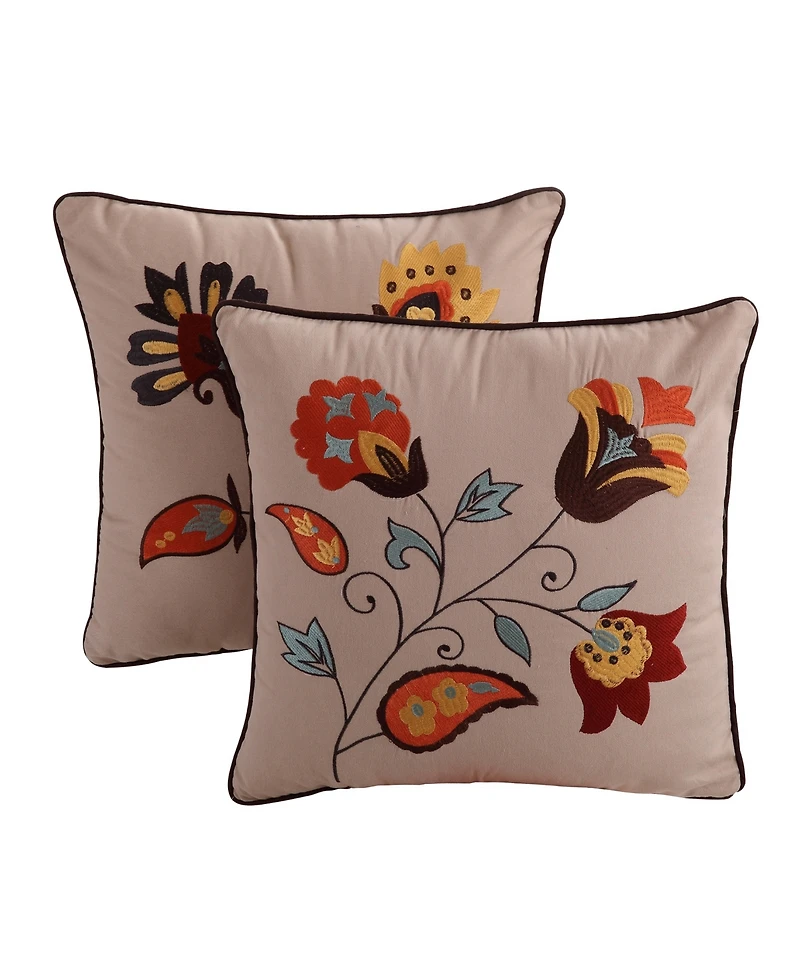 Greenland Home Fashions Sedona Desert Wildflowers Piece Quilt Set
