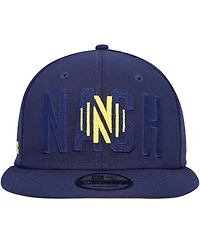 Men's New Era Navy Nashville Sc Kick Off 9FIFTY Snapback Hat
