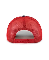 Men's '47 Brand White Washington Nationals Foam Front Script Trucker Snapback Hat