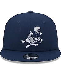 Big Boys and Girls New Era Navy Dallas Cowboys Retro Joe Main Trucker 9FIFTY Snapback Hat