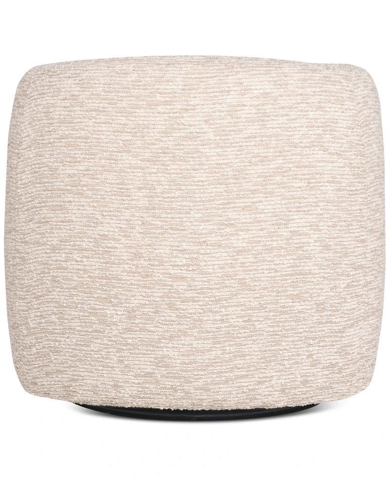 Dawkins 31" Aline Fabric Swivel Chair, Created for Macy's