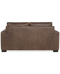 Dawkins 68.5" Leather Loveseat, Created for Macy's