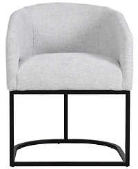 Abbyson Living Jace 29.9" Polyester Upholstered Dining Chair