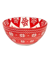 Certified International Peppermint Candy oz All Purpose Bowls Set of 6