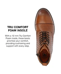 Thomas & Vine Men's Kairo Tru Comfort Foam Cap Toe Ankle Boots