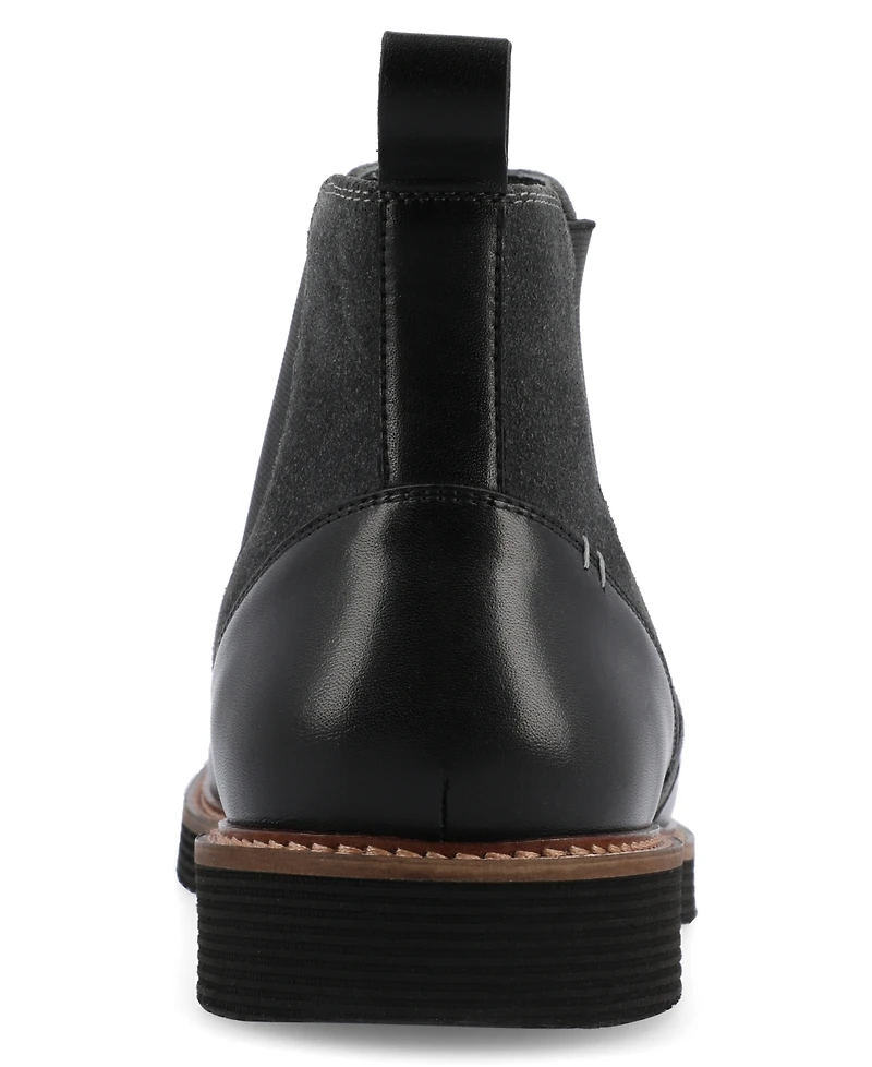 Thomas & Vine Men's Ventura Tru Comfort Foam Plain Toe Chelsea Boots