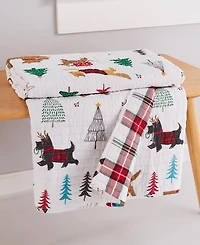 Levtex Jingle Paws Quilted Throw, 50" x 60"