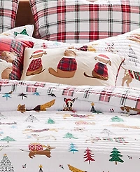 Levtex Jingle Paws Applique Decorative Pillow, 14" x 18"