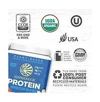 Sunwarrior Warrior Blend, Unflavored, Sunwarrior, Protein Powder 375gm