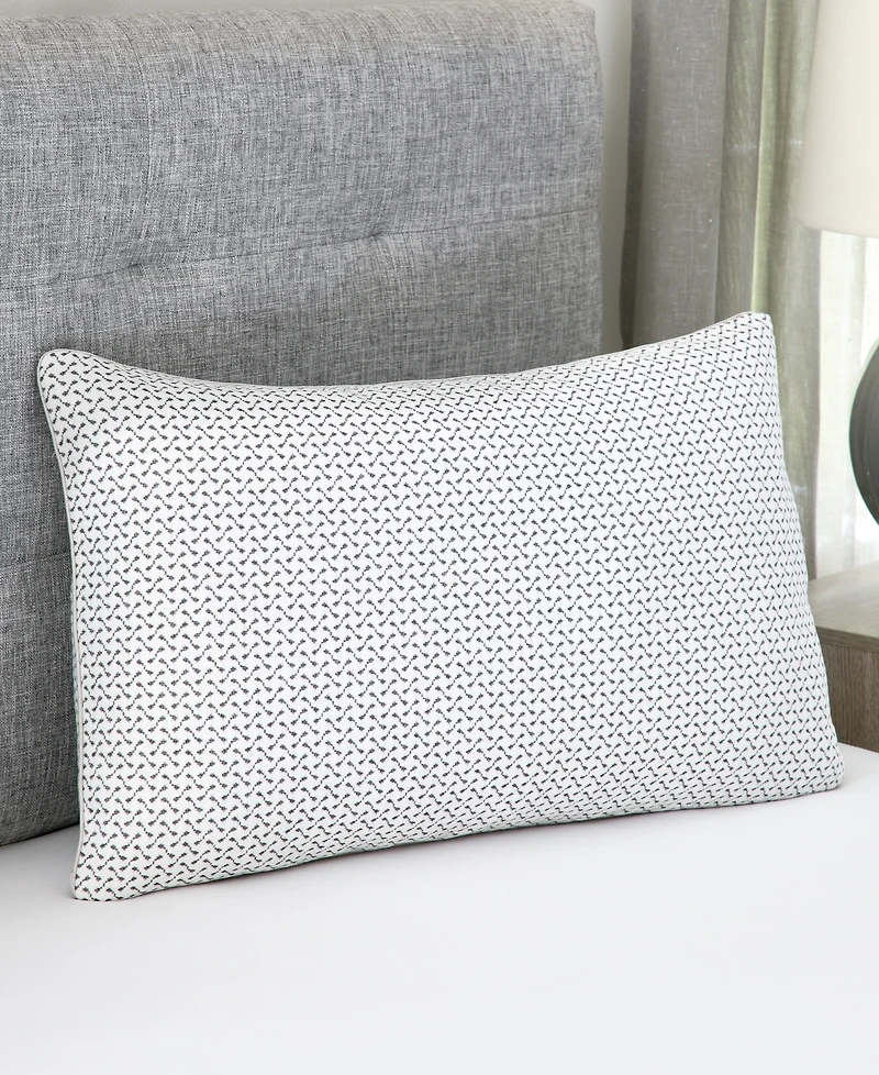 ProSleep Charcoal Infused Gel Memory Foam Cluster Pillow, Jumbo