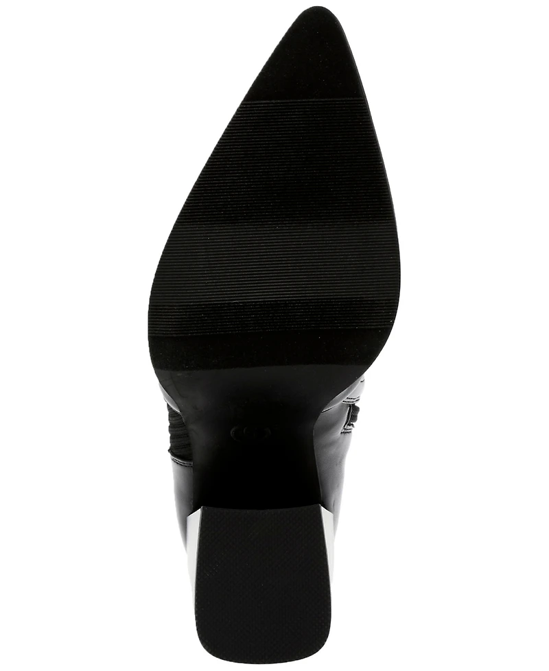 Wild Pair Trinityy Pointed-Toe Pull-On Knit Dress Booties, Created for Macy's