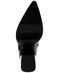 Wild Pair Trinityy Pointed-Toe Pull-On Knit Dress Booties, Created for Macy's