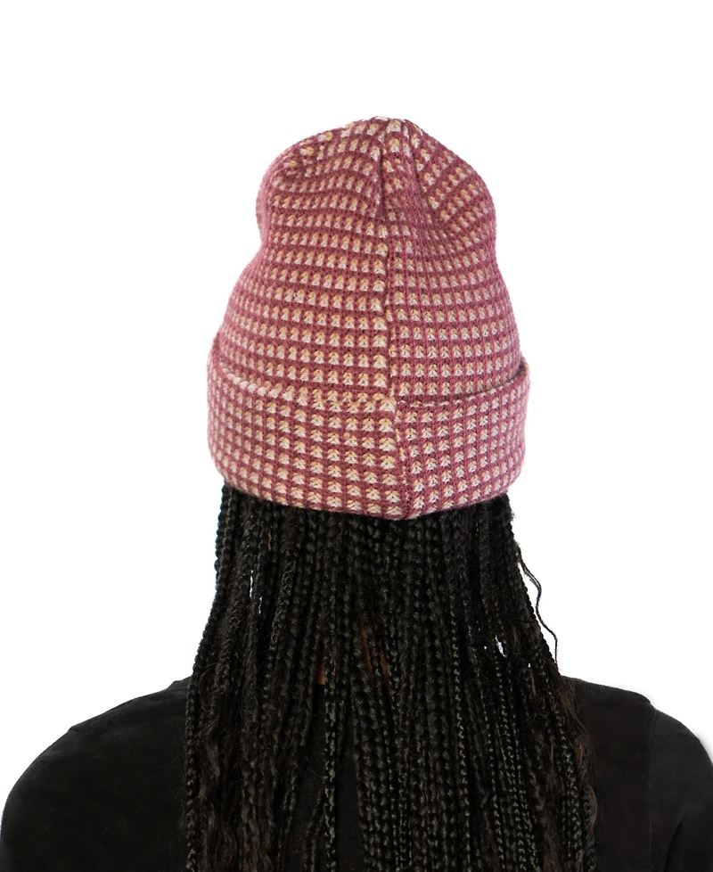 Marcus Adler Checkered Cuff Beanie