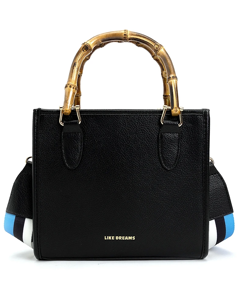 Like Dreams Kate Wooden Handle Western Strap Satchel