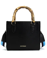 Like Dreams Kate Wooden Handle Western Strap Satchel