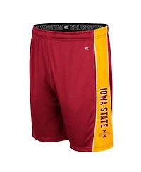 Men's Colosseum Cardinal Iowa State Cyclones Panel Shorts