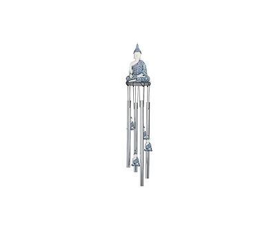 23" Long Buddha Round Top Wind Chime