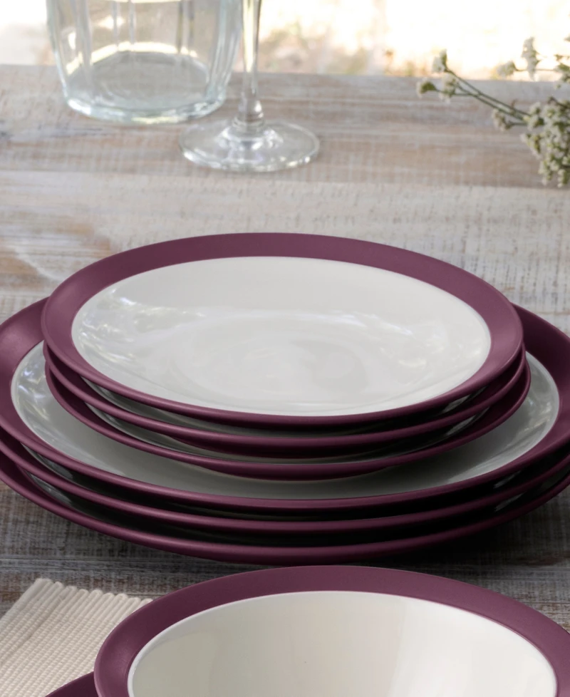 Noritake Colorwave Curve Set Of 4 Salad Plates, 8-1/2"