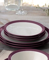 Noritake Colorwave Curve Set Of 4 Salad Plates, 8-1/2"