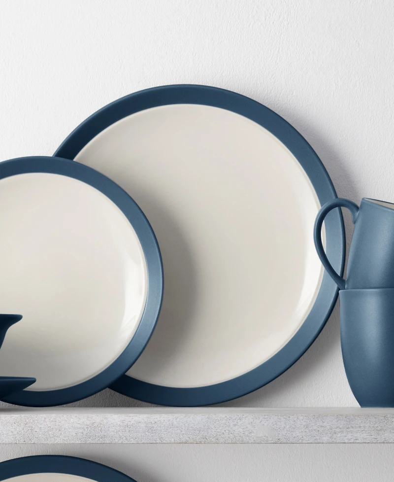 Noritake Colorwave Curve Set Of 4 Dinner Plate 11"