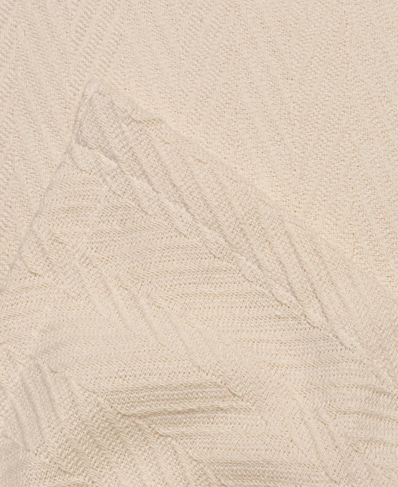 Superior Chevron All Season Cotton Blanket, Full/Queen