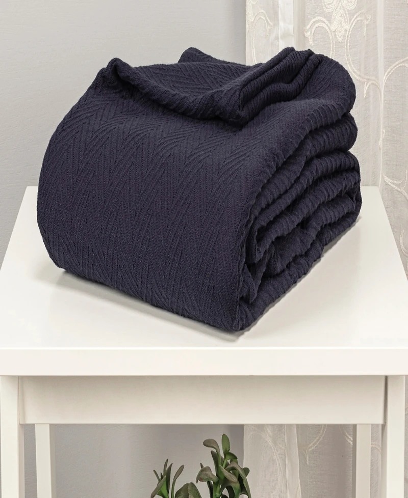Superior Chevron All Season Cotton Blanket
