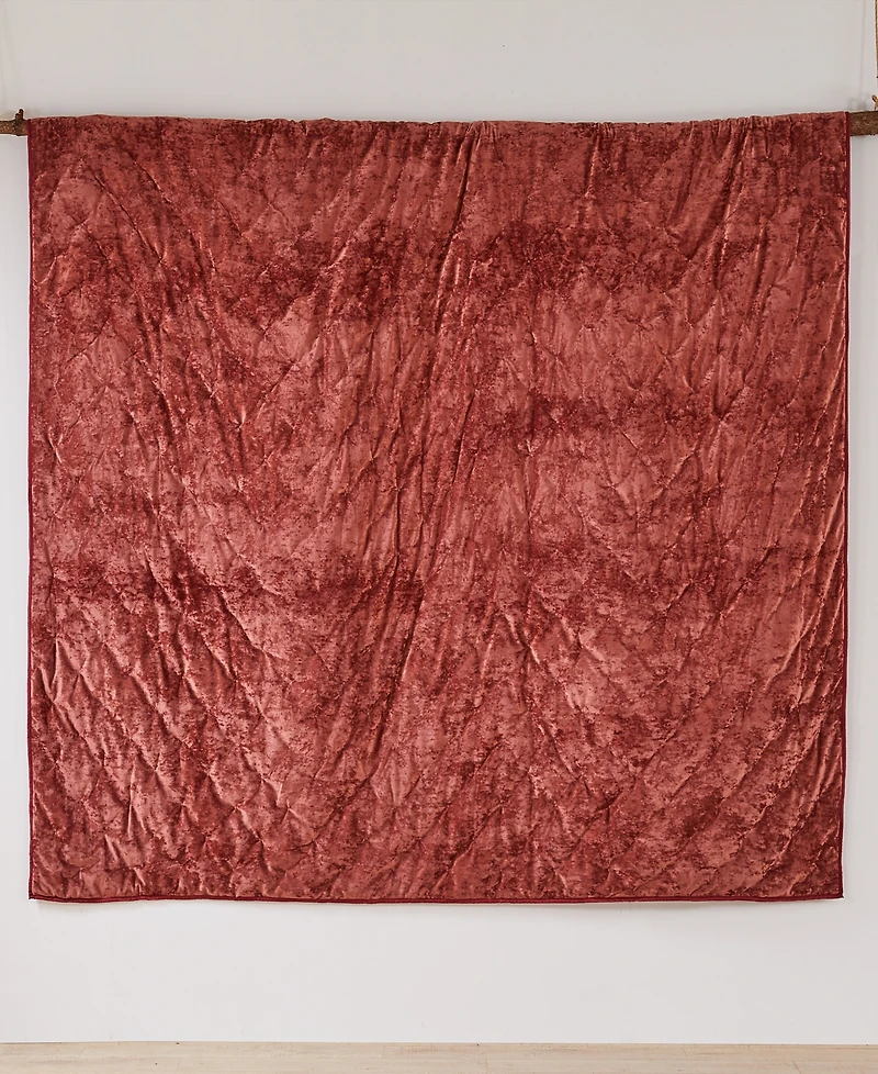 Levtex Abruzzi Velvet Reversible Quilt, Twin/Twin Xl