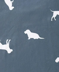 Happycare Textiles Advanced Water Resistant Pets Print Comfort Throw, 50" x 60"