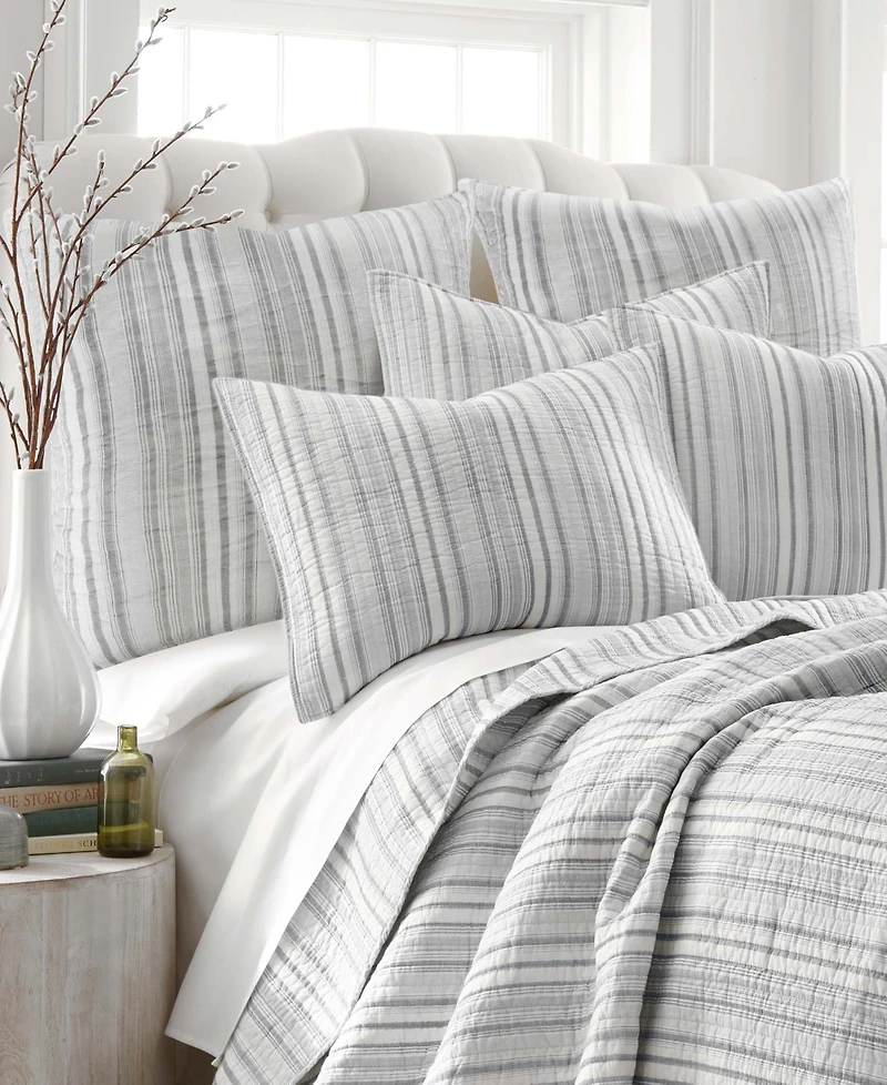 Levtex Bondi Stripe 2-Pc. Sham Set, European